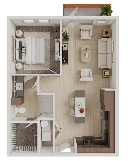 Floorplan Freesia – A1