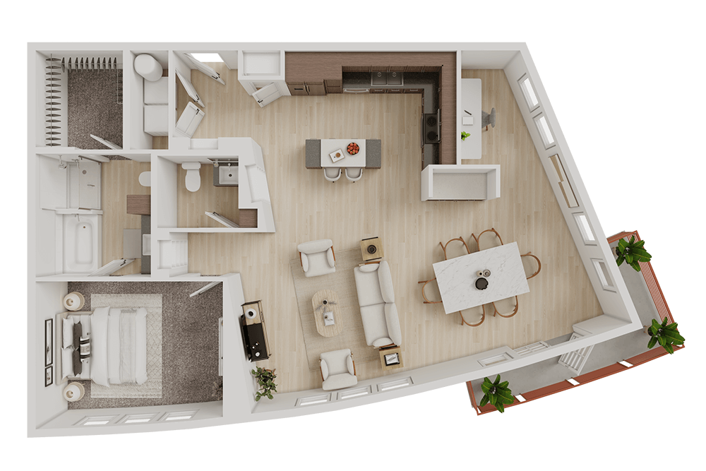 Floorplan Lilac – A4