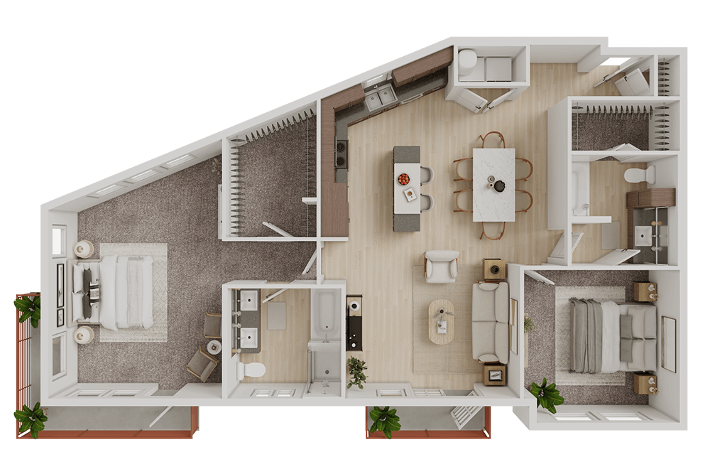 Floorplan Primrose – B2