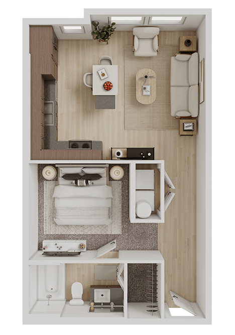 Floorplan Rose – E1
